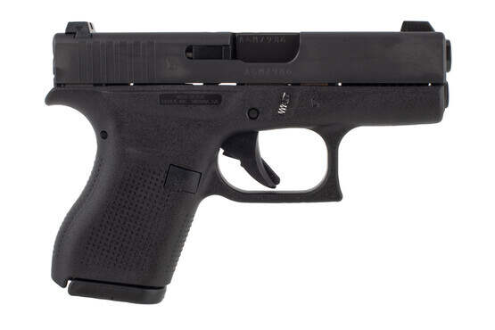 Glock Blue Label 42 .380 ACP subcompact pistol with night sights